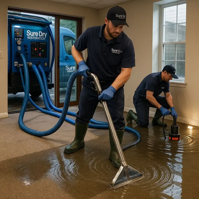 Water Extraction and Removal process in New Springville, NY